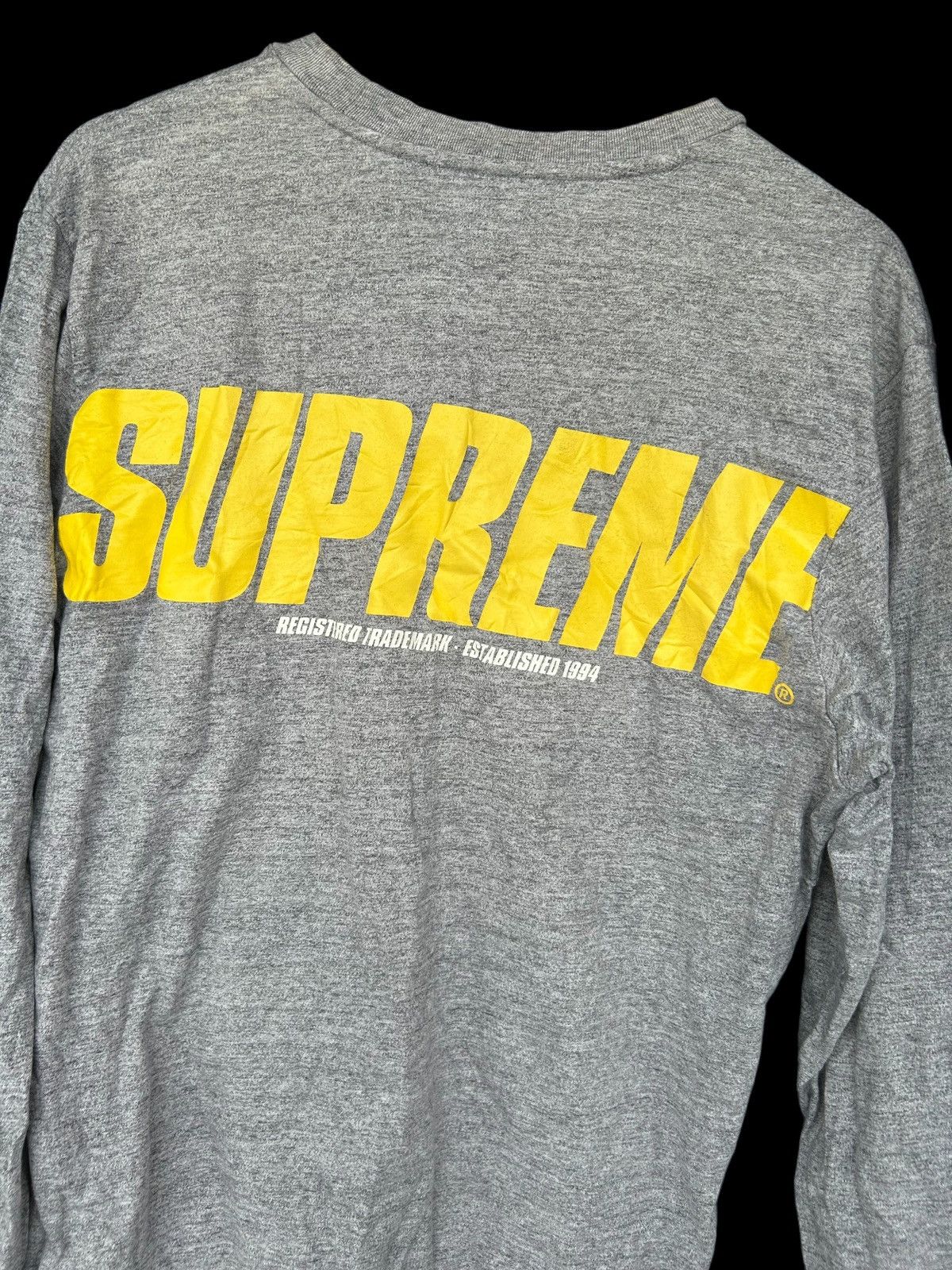 Supreme SUPREME Big Logo Longsleeve shirt Size US M / EU 48-50 / 2 - 5 Thumbnail