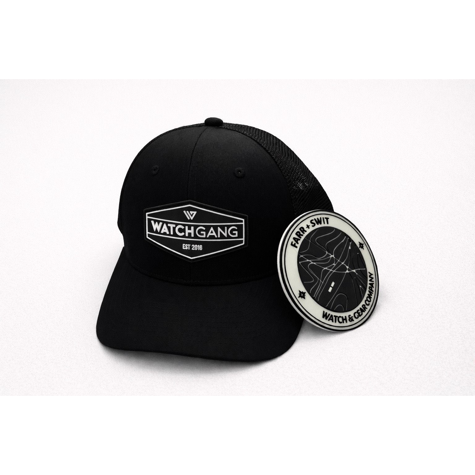 Other WatchGang Trucker Hat + Farr + Swit Watch & Gear Coaster | B Size ONE SIZE - 1 Thumbnail
