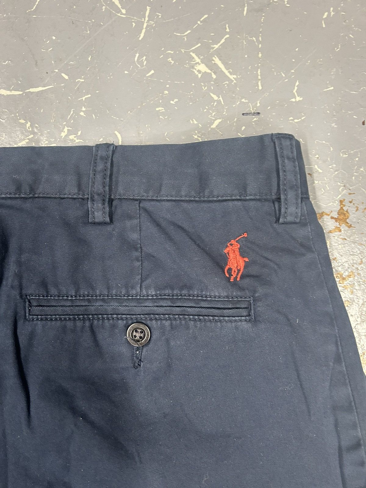Polo Ralph Lauren × Vintage Crazy Vintage Y2K Essential Navy Polo Ralph Lauren Pants Size US 34 / EU 50 - 4 Thumbnail