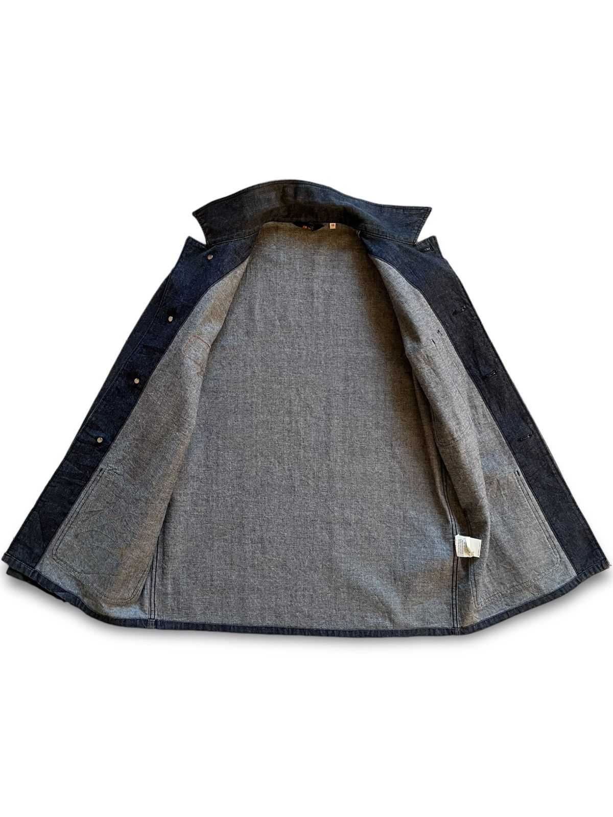 Avirex Vintage Avirex Usa Sanforized Chore Style Light Denim Jacket Size US M / EU 48-50 / 2 - 9 Thumbnail