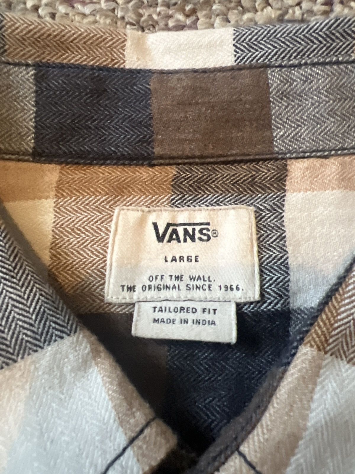 Vans Vans Button Up Flannel Size US L / EU 52-54 / 3 - 2 Thumbnail