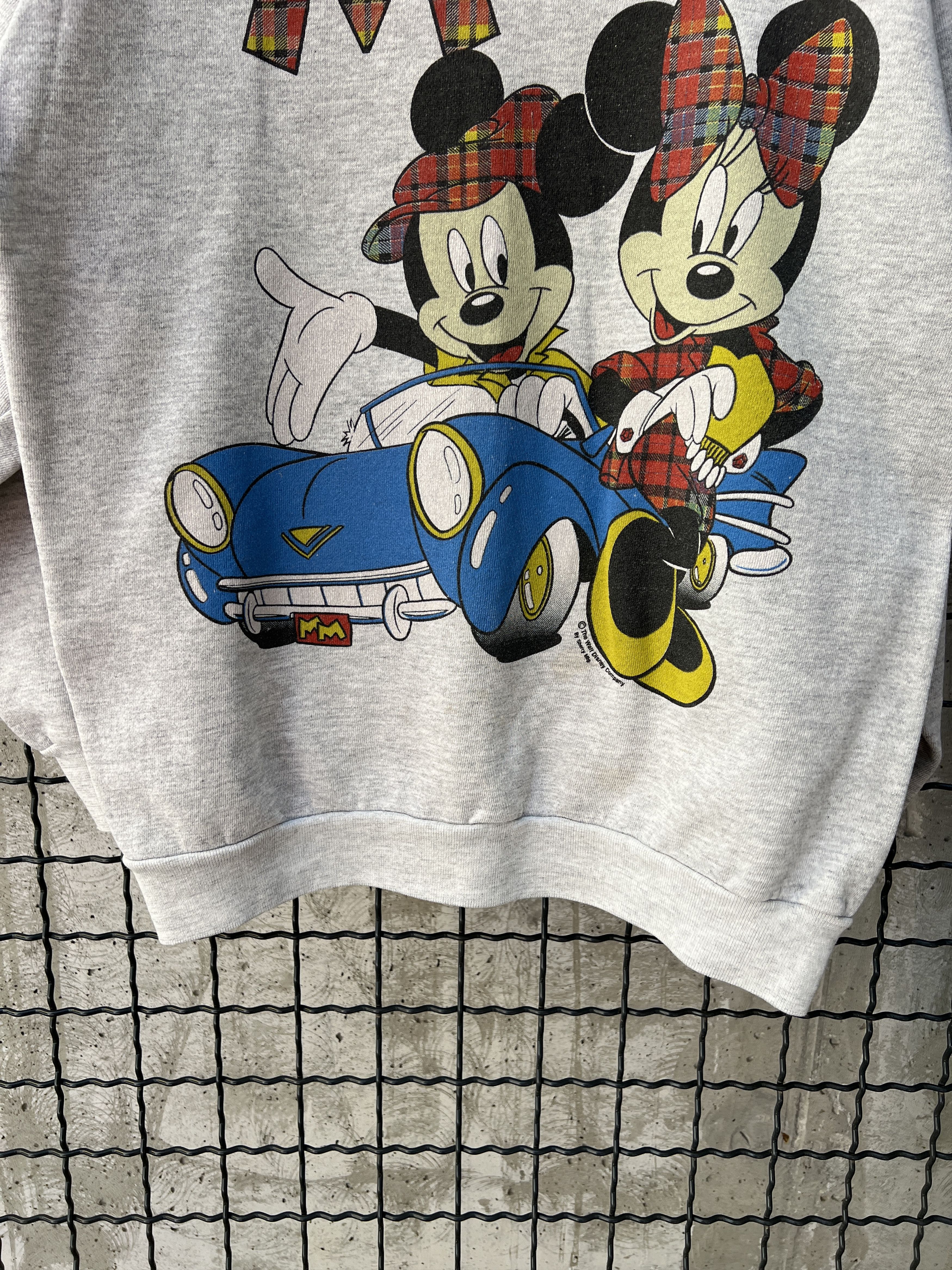 Cartoon Network Vintage 90s Mickey Mouse & Minnie Mouse Cartoon Sweatshirt Size US XL / EU 56 / 4 - 10 Thumbnail
