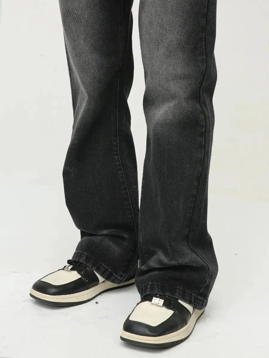 Japanese Brand Retro loose high street micro flared jeans Size US 32 / EU 48 - 4 Thumbnail