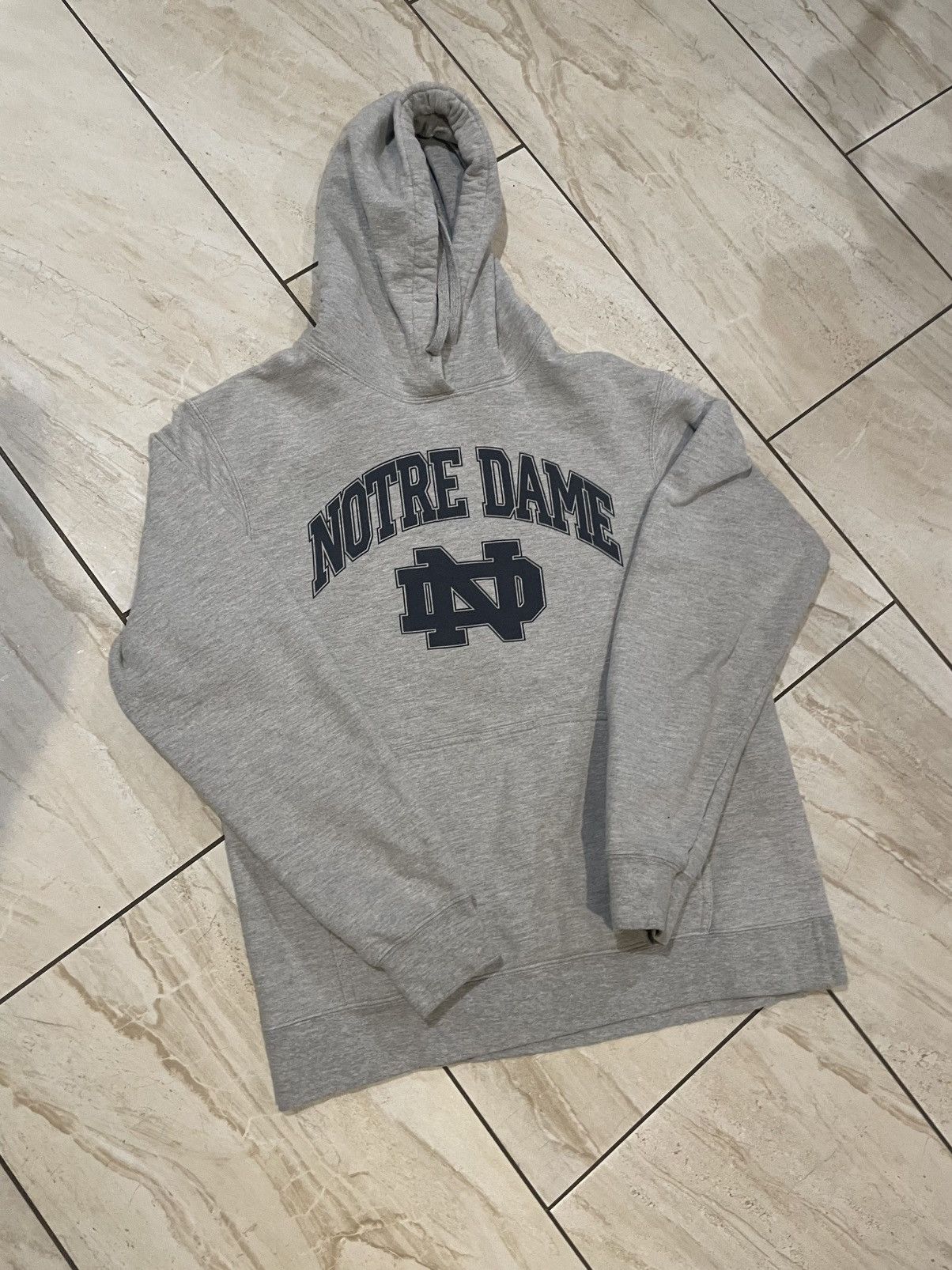 Vintage NORTE DAME COLLEGE HOODIE Size US M / EU 48-50 / 2 - 1 Preview