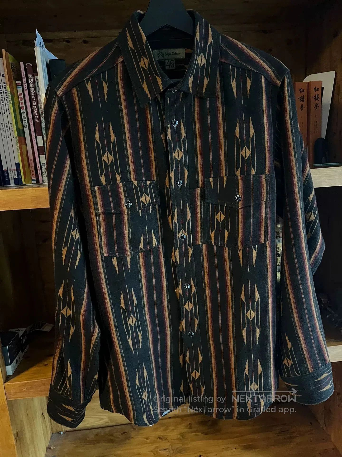 Nigel Cabourn Nigel Cabourn Navajo Thick Shirt. Size US L / EU 52-54 / 3 - 2 Thumbnail