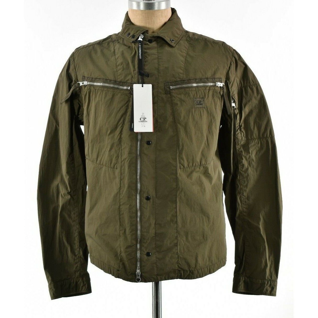 C.P. Company C.P. Company Jacket Size L US In Green Polyamide Size US L / EU 52-54 / 3 - 1 Thumbnail