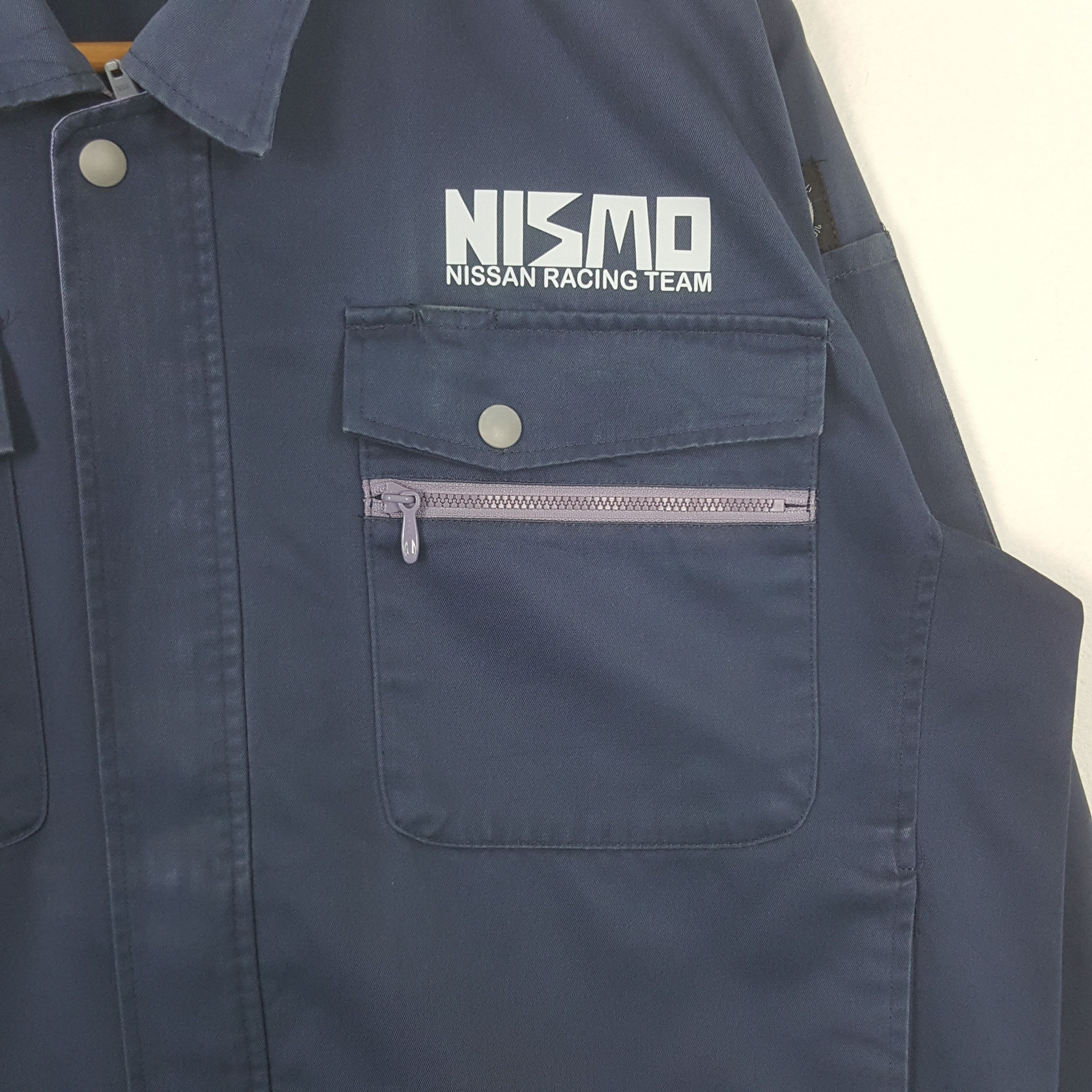 Japanese Brand Vintage Nismo Nissan Racing Team Custom Jacket RR7 Size US XL / EU 56 / 4 - 4 Thumbnail