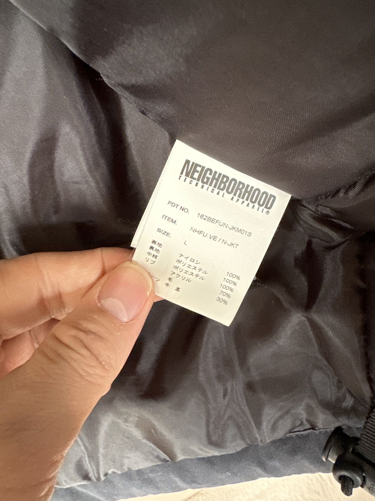 Neighborhood Neighborhood x FUCT Transcription Jacket S/L Size US L / EU 52-54 / 3 - 3 Thumbnail