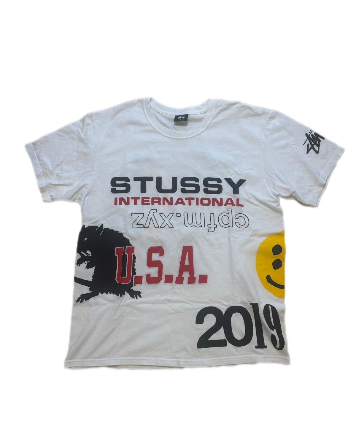 Stussy STUSSY 2019 Campaign T-Shirt Karl Lagerfeld Chanel Tribute