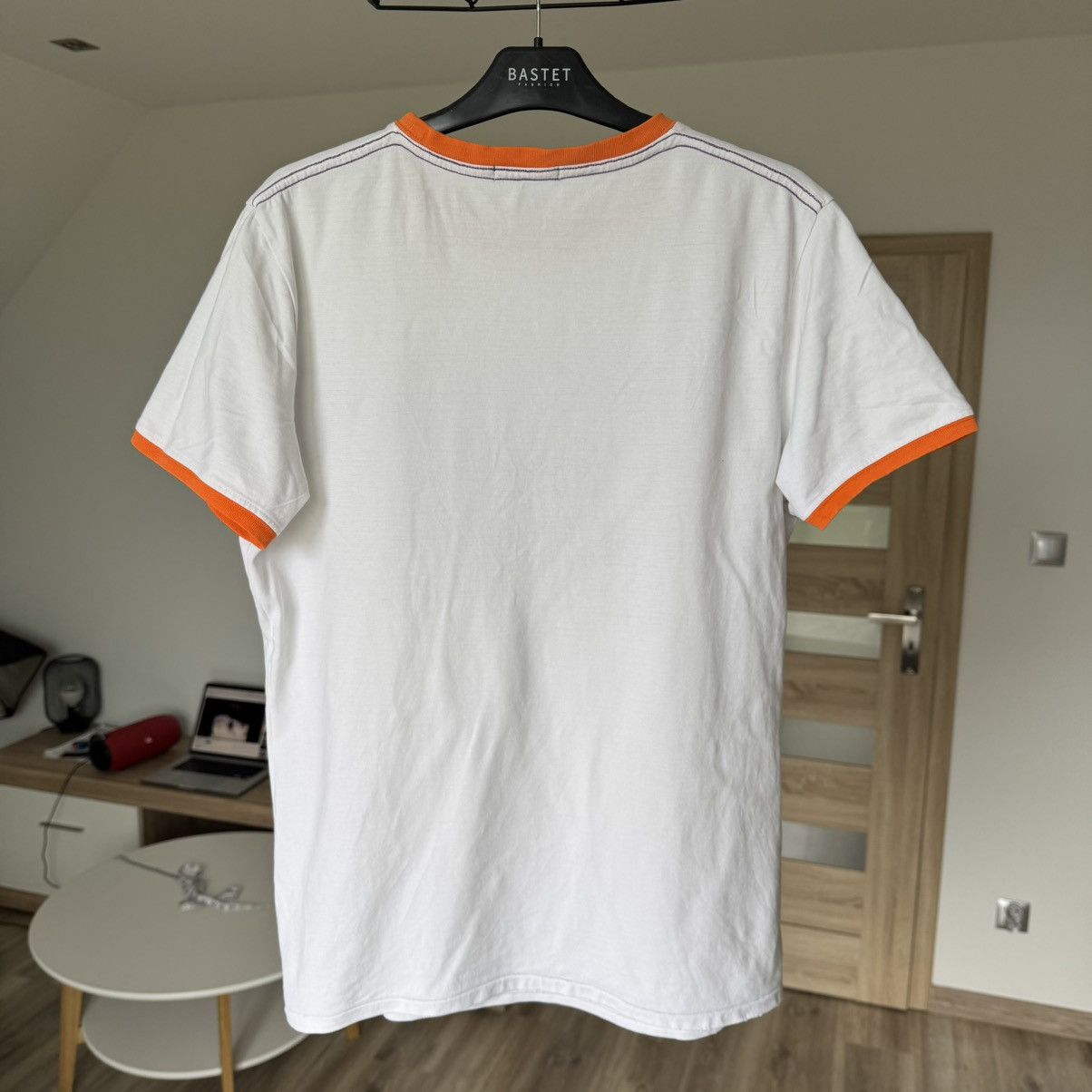 Dsquared2 × Japanese Brand Dsquared2 Logo Y2K Ringer T-shirt 00s Dean&Dan White XL Size US XL / EU 56 / 4 - 11 Thumbnail
