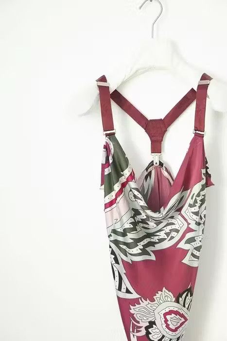 Alexander McQueen SS01 paisley suspender dress Size S / US 4 / IT 40 - 4 Thumbnail