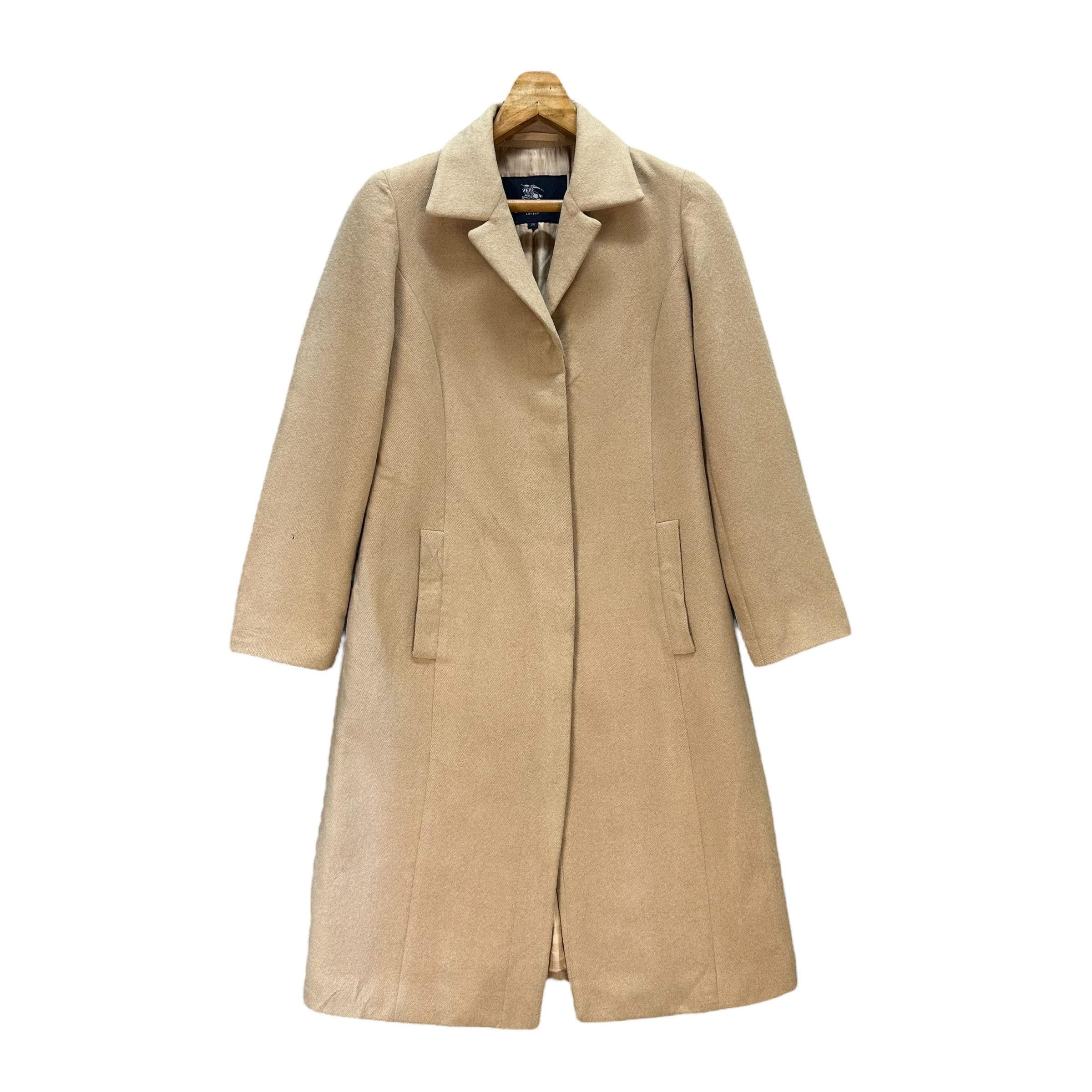 Burberry BURBERRY LONDON Angola Wool Long Coat Overcoat #A71-1721 Size S / US 4 / IT 40 - 1 Thumbnail