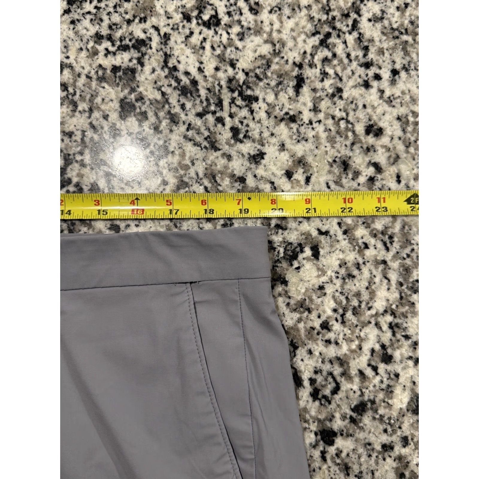 Zanella Zanella Pants Flat Front Active Stretch Gray 38x27 Men Regular Inseam 27in Italy Button Pockets Size US 38 / EU 54 - 3 Thumbnail