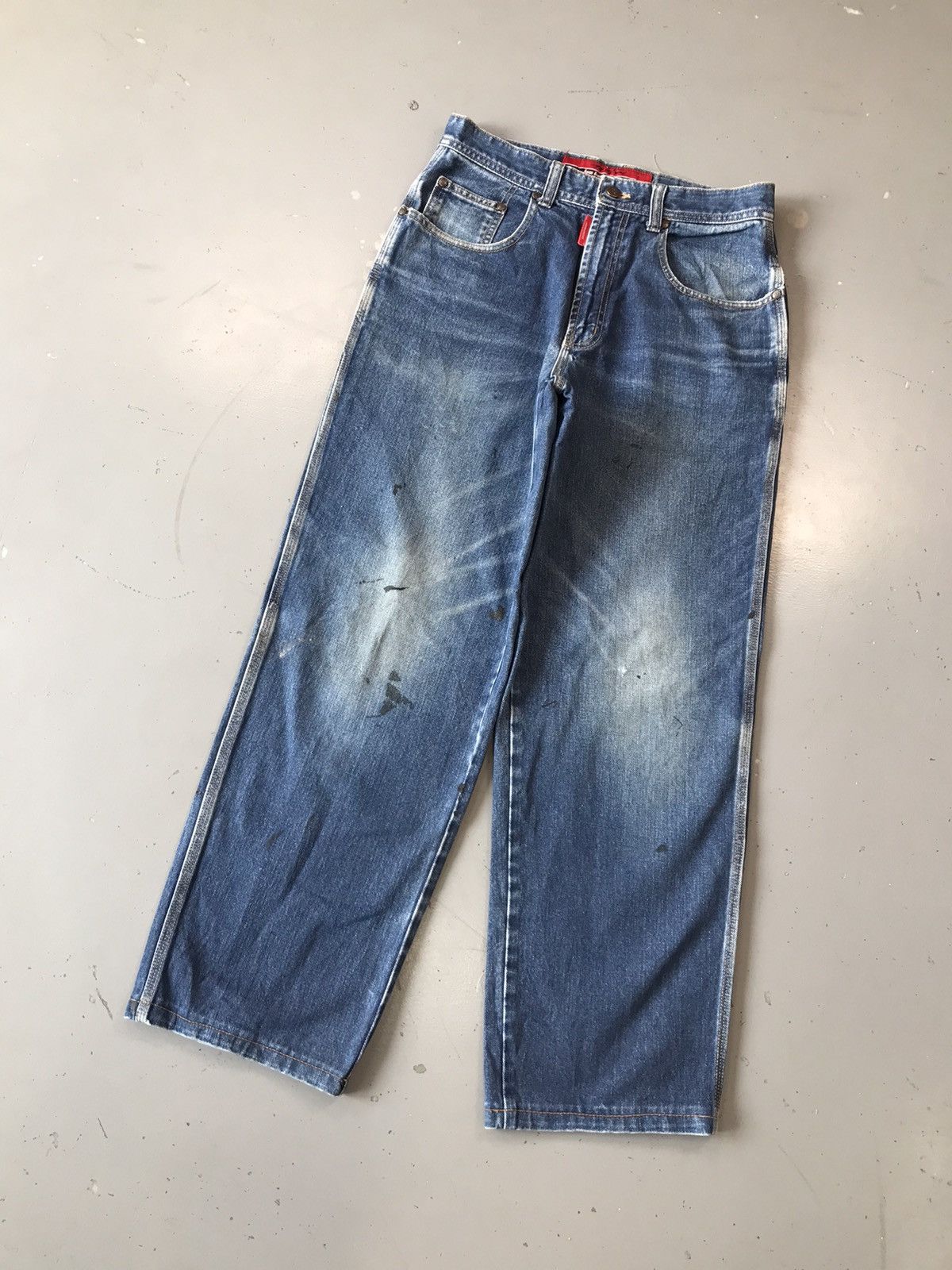 JNCO × Southpole × Vintage Vintage jam bang ee jeans straight fit denim Size US 30 / EU 46 - 2 Thumbnail