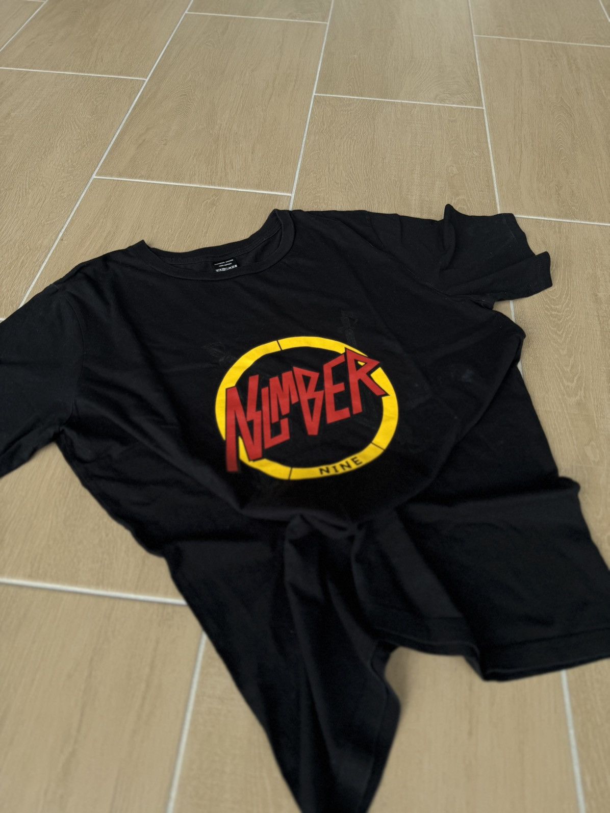 Number (N)ine Number (N)ine Black Like Slayer Tee Sise 5 Size US L / EU 52-54 / 3 - 14 Thumbnail