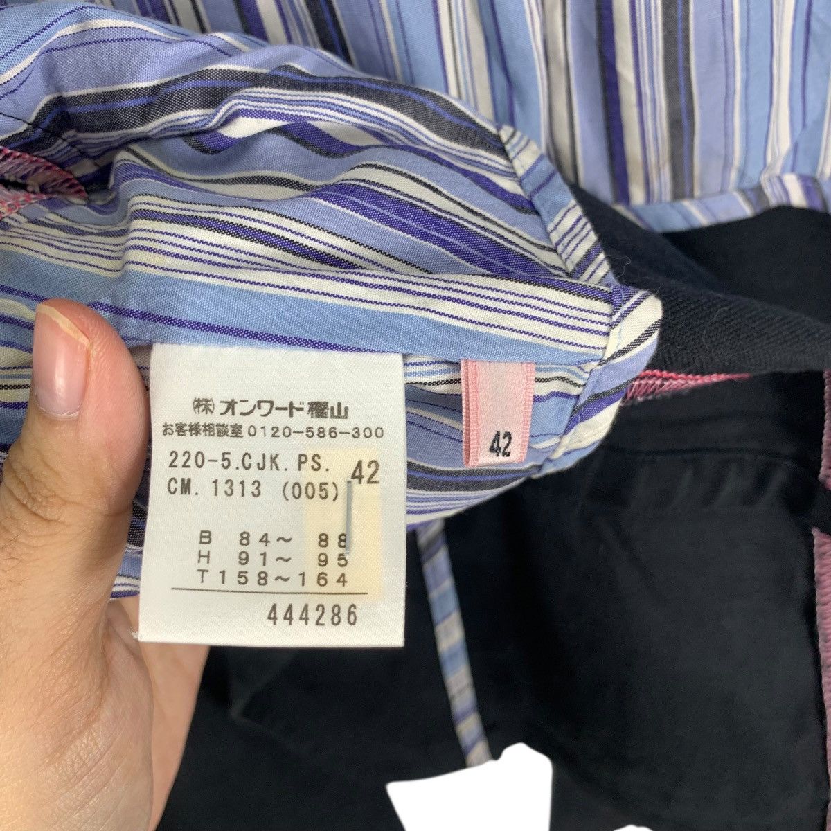 Paul Smith Vintage PAUL SMITH PINK Collection London Blazer Coat Formal Size XS / US 0-2 / IT 36-38 - 10 Thumbnail
