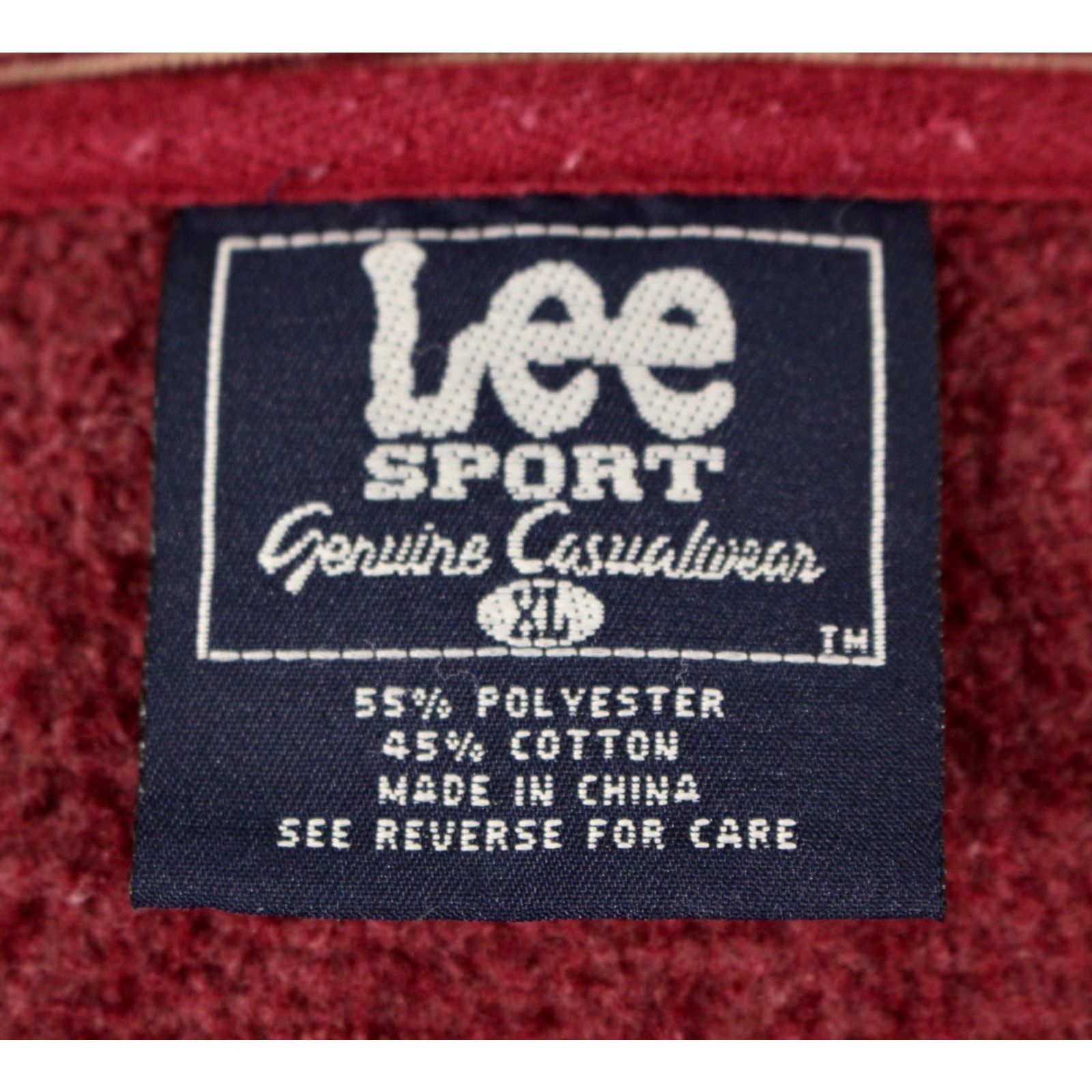 Lee VINTAGE Lee Chiefs Sweatshirt KC 1990s Red XL Mens Kansas City Embroidered Shirt Size US XL / EU 56 / 4 - 4 Thumbnail