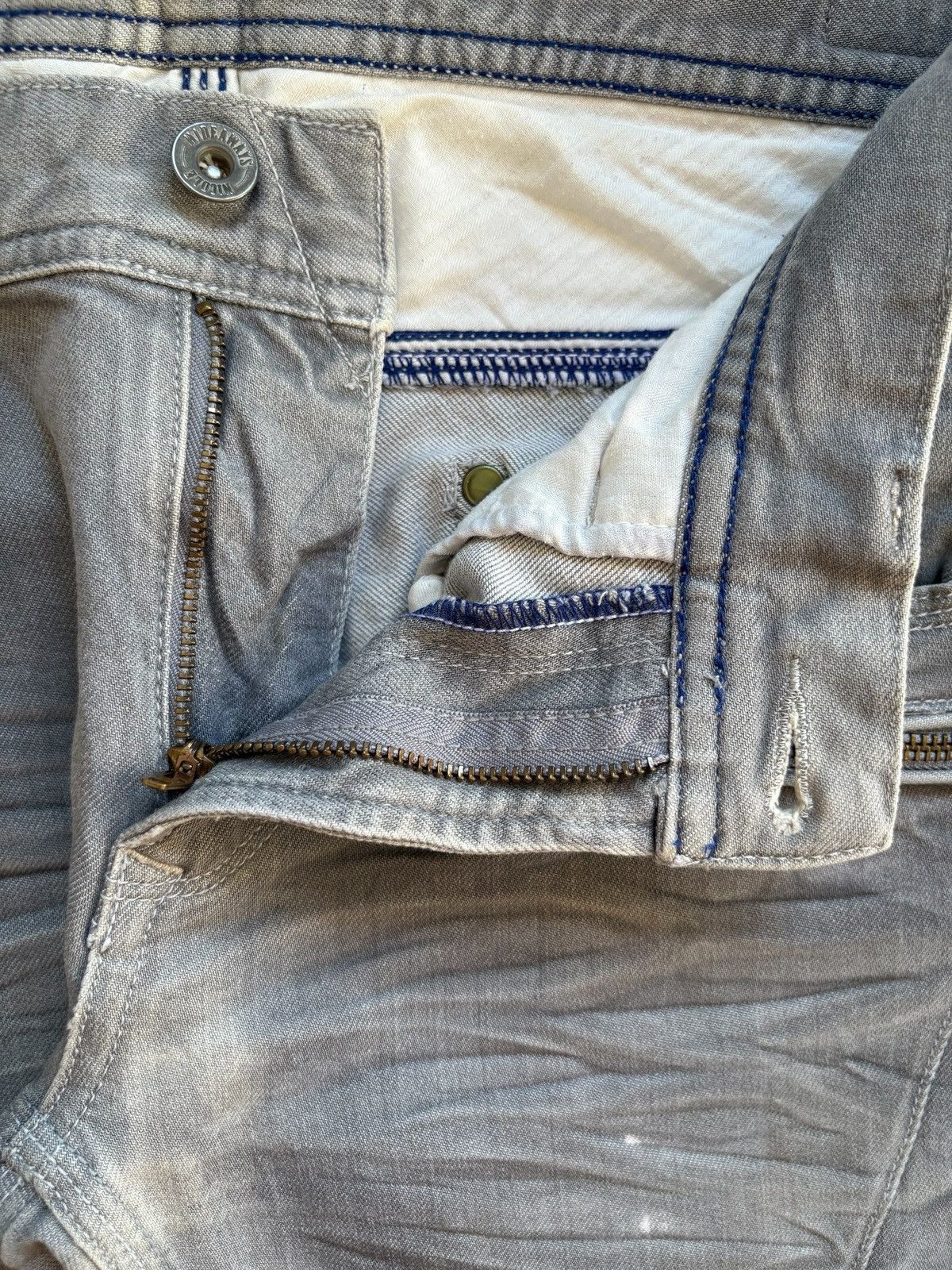 Japanese Brand × Tornado Mart Vintage Hideaways Nicole Tactical Distress Rip Bootcut Jean Size US 30 / EU 46 - 9 Thumbnail