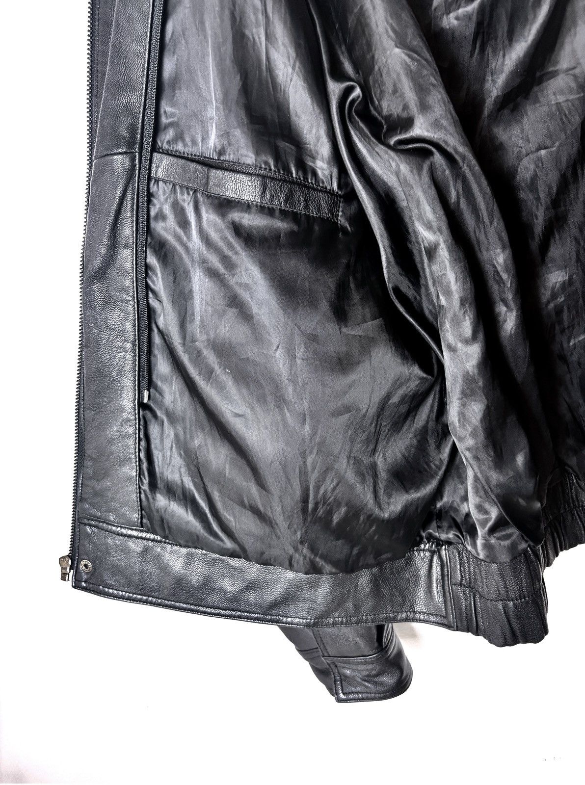 Genuine Leather Murphy & Hartelius Leather Aviator Bomber Jacket Size US L / EU 52-54 / 3 - 14 Thumbnail