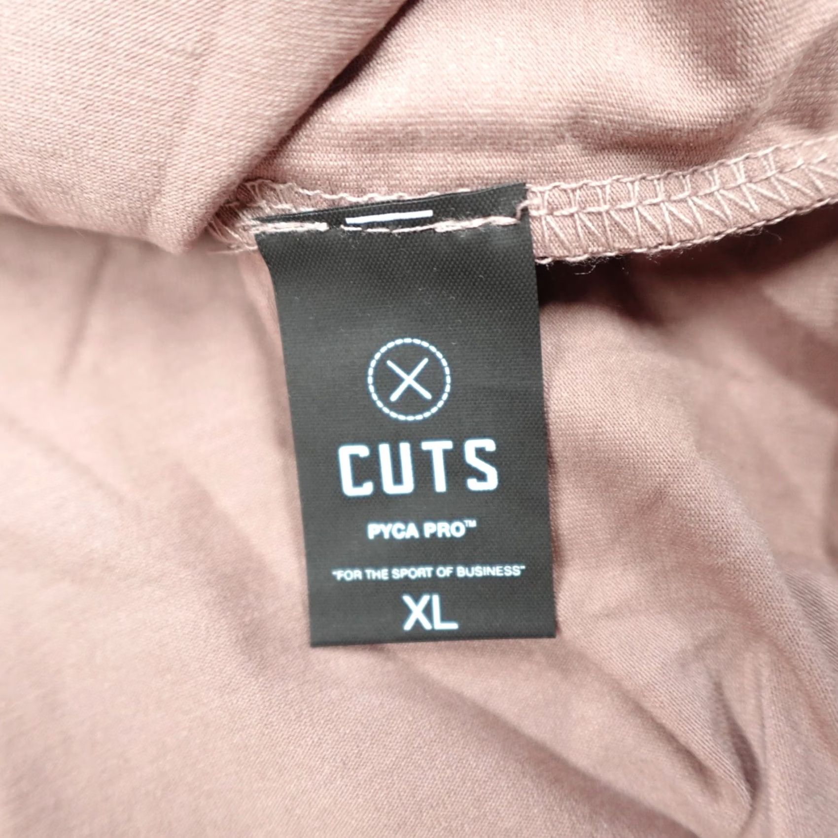 UES Clothing Cuts Clothing Curve Hem Long Sleeve Tee Crew Stretch Twilight Slim Fit T-Shirt Men XL Twilight Slim Fit Men Size US XL / EU 56 / 4 - 3 Thumbnail