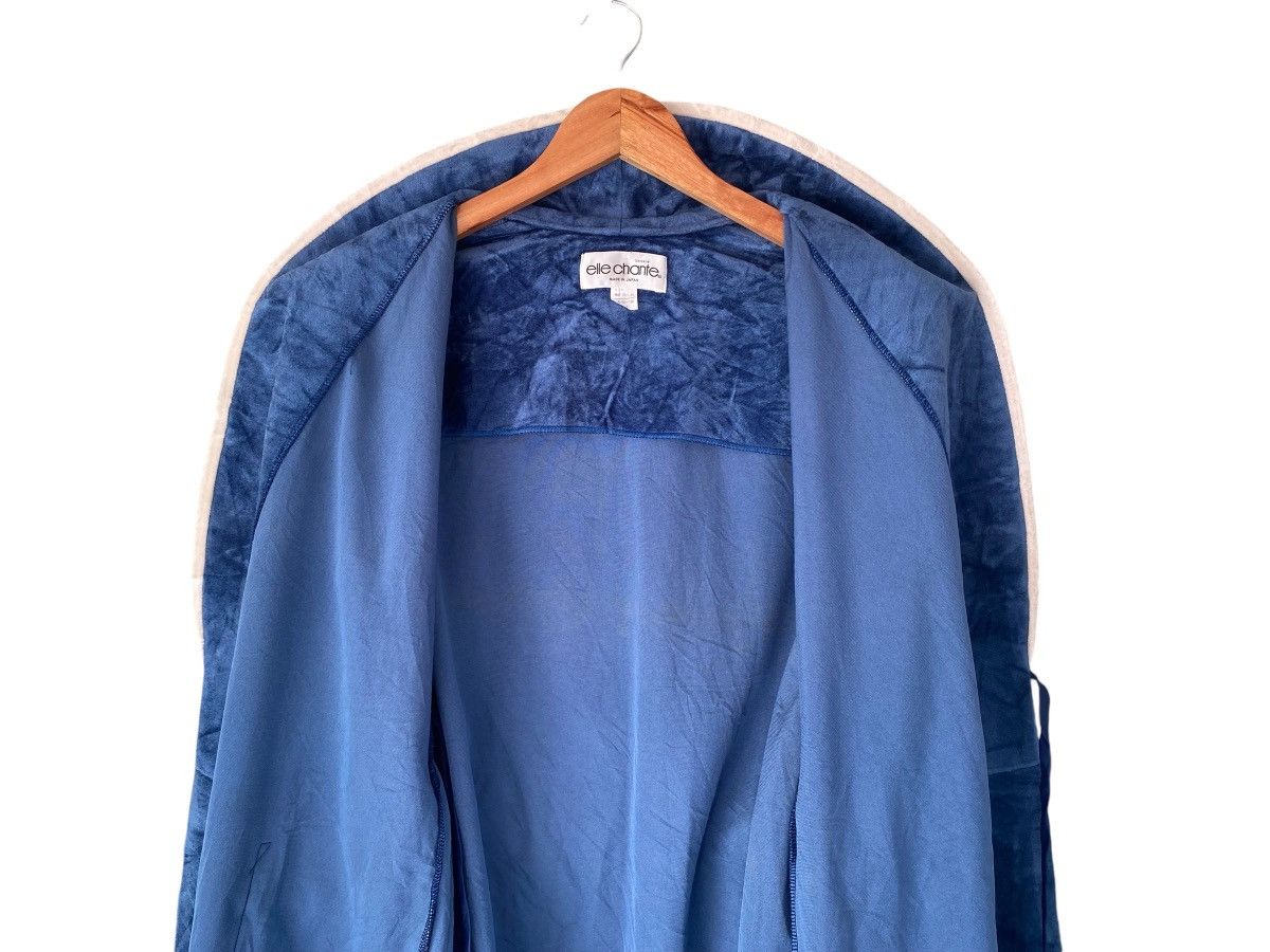 Designer × If Only Was True × Japanese Brand Vtg ELLE CHANTE Bath Rope Velvet Size 22" - 9 Thumbnail