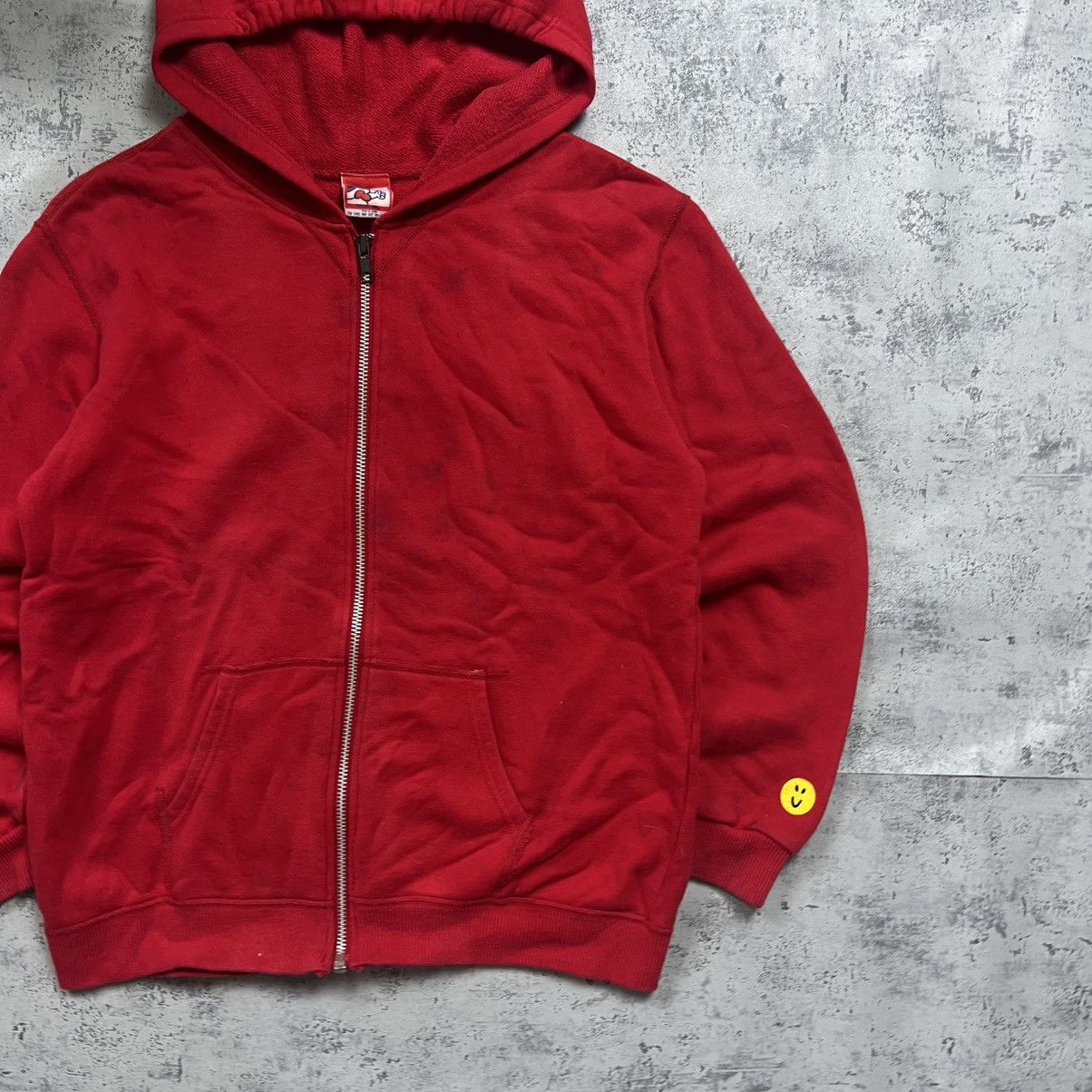 Hysteric Glamour 00s Hysteric Glamour Smile Jeans Vintage Y2K Zip Up Hoodie Size S / US 4 / IT 40 - 4 Thumbnail