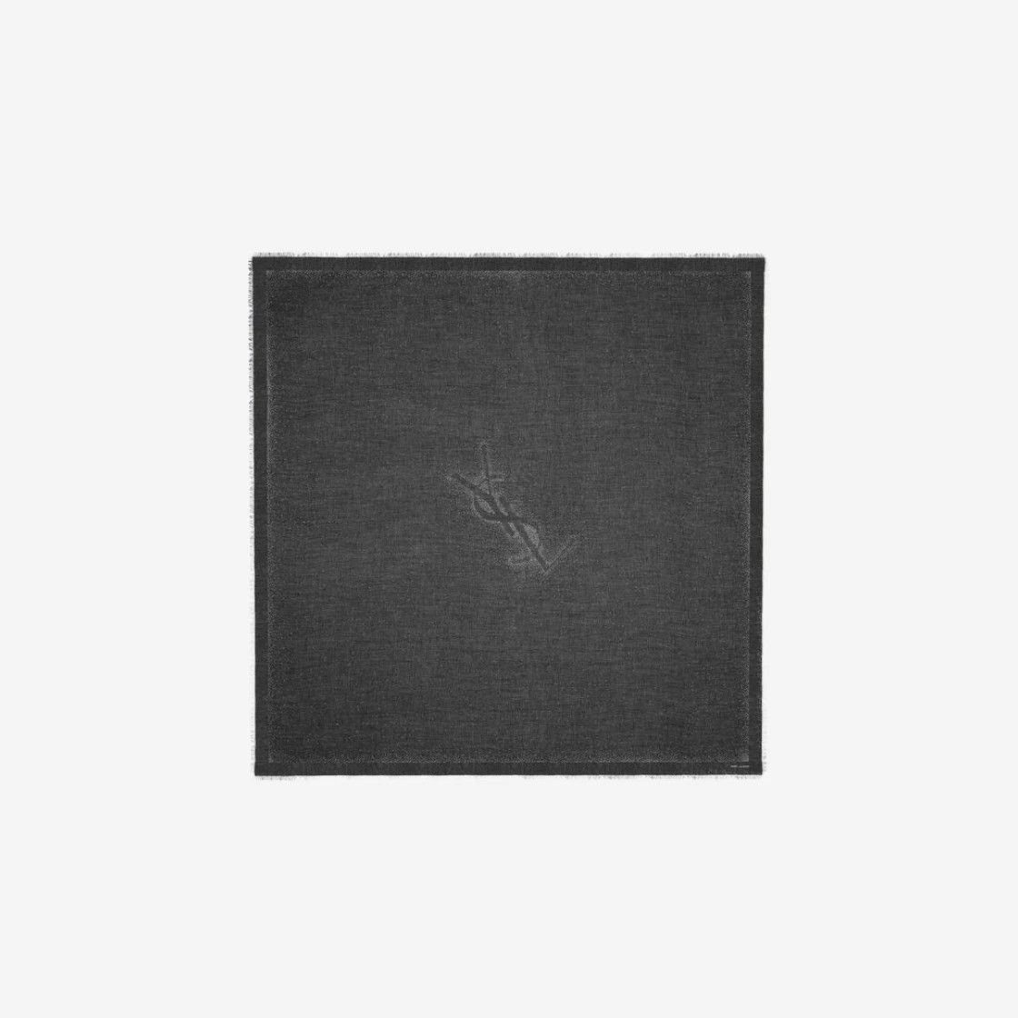 Saint Laurent Paris o1s1wg110824 Size: OS / Large Square Scarf Modal Cashmere Size ONE SIZE - 1 Preview