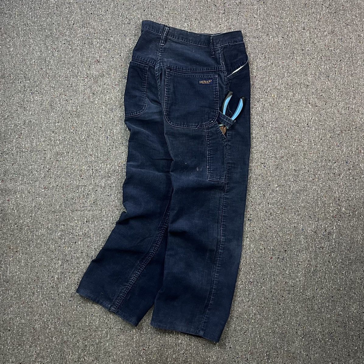 Other 70’s Washington Dee Cee Carpenter Corduroy Pants Size US 27 - 10 Thumbnail