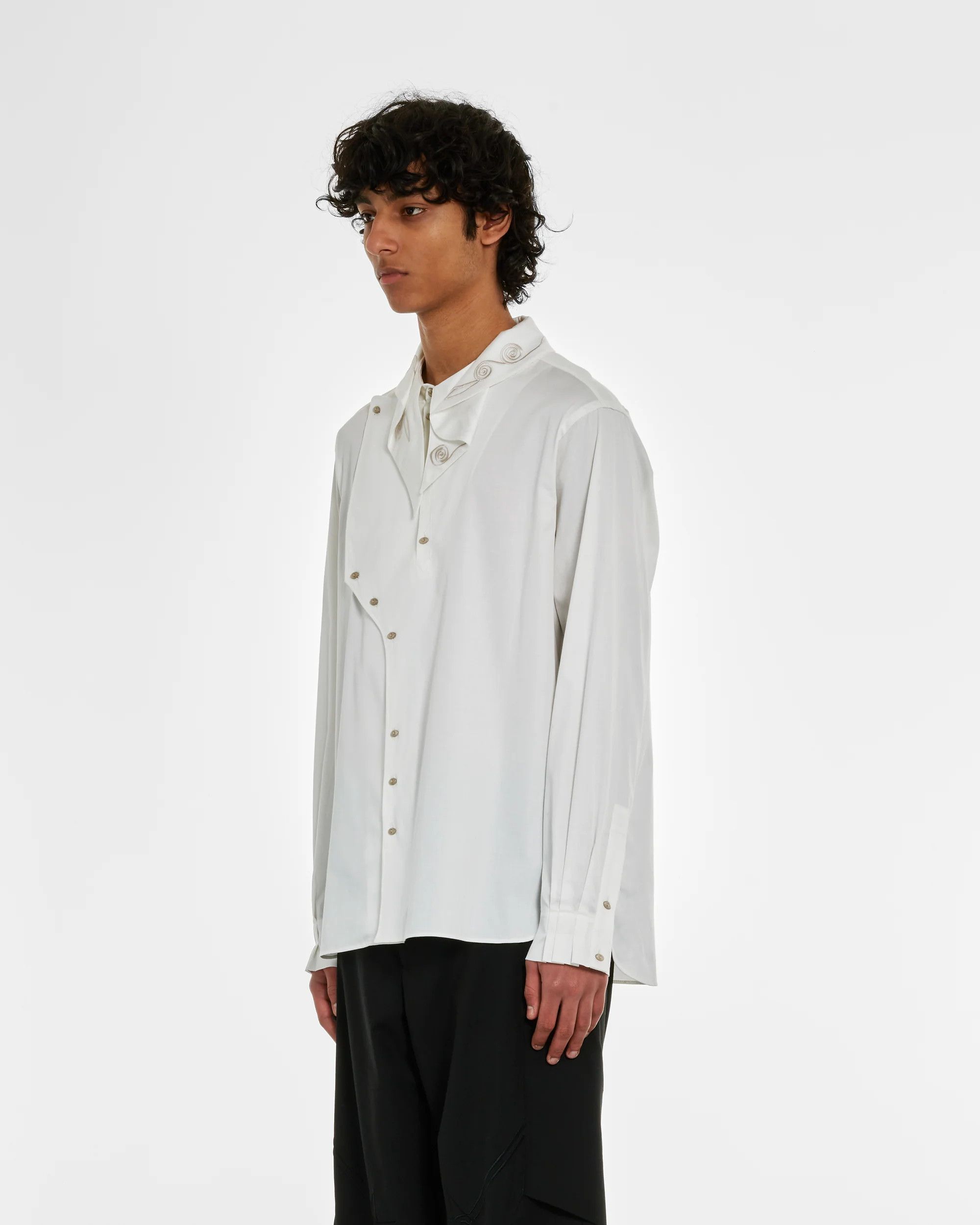 Kiko Kostadinov Kiko Kostadinov Nesebur Embroidered Shirt Size US S / EU 44-46 / 1 - 4 Thumbnail