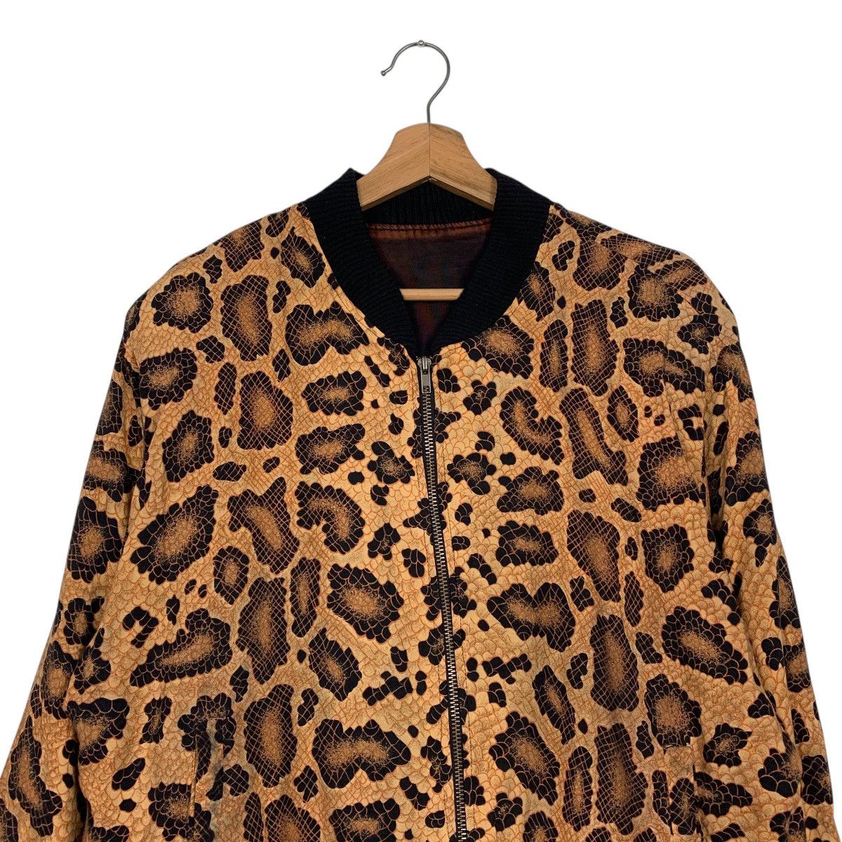 Japanese Brand Japanese Brand Leopard Design Jacket Size L / US 10 / IT 46 - 2 Thumbnail