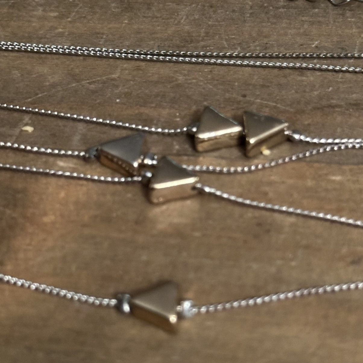 Other Floating triangles necklace Size ONE SIZE - 4 Thumbnail