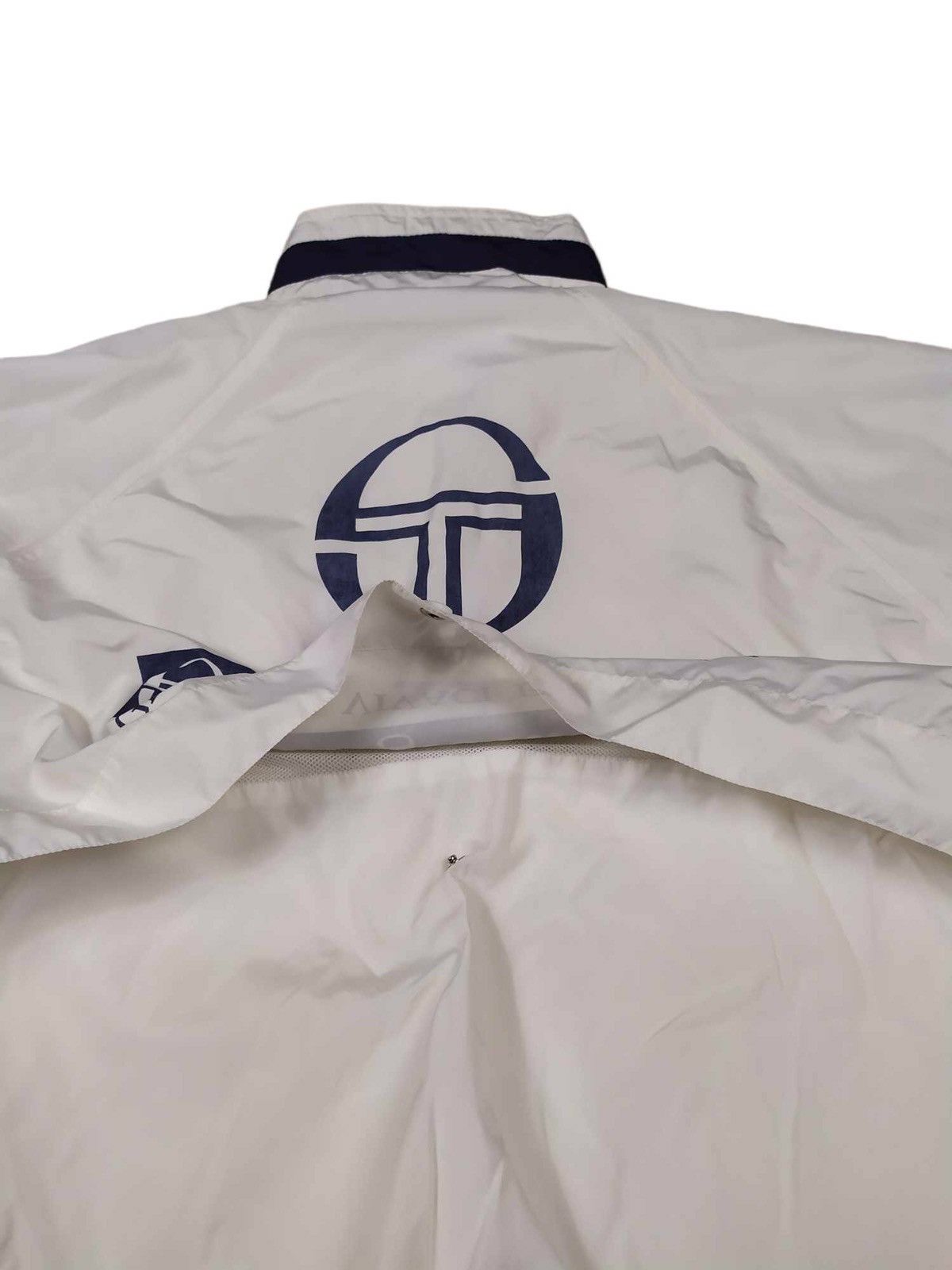 Sergio Tacchini VINTAGE 🔥 Sergio Tacchini Nylon Big Logo Spell Out Jacket Size US L / EU 52-54 / 3 - 10 Thumbnail