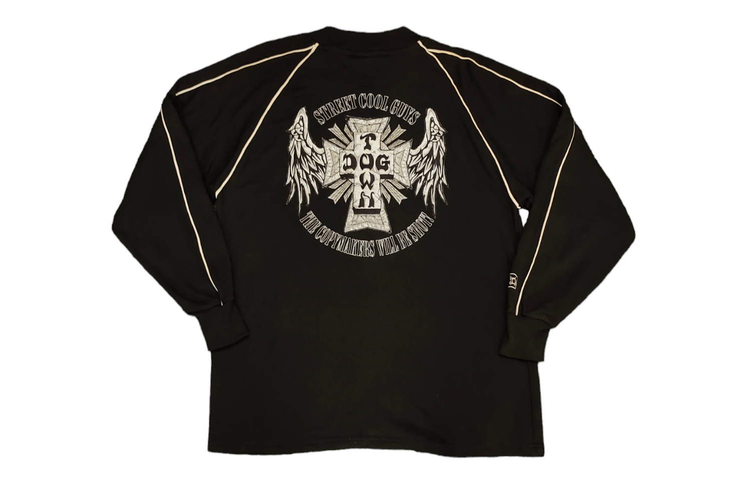 Dogtown Vintage Y2k Dogtown 'The Street Cool Guys' Button Sweater Size US XL / EU 56 / 4 - 2 Thumbnail