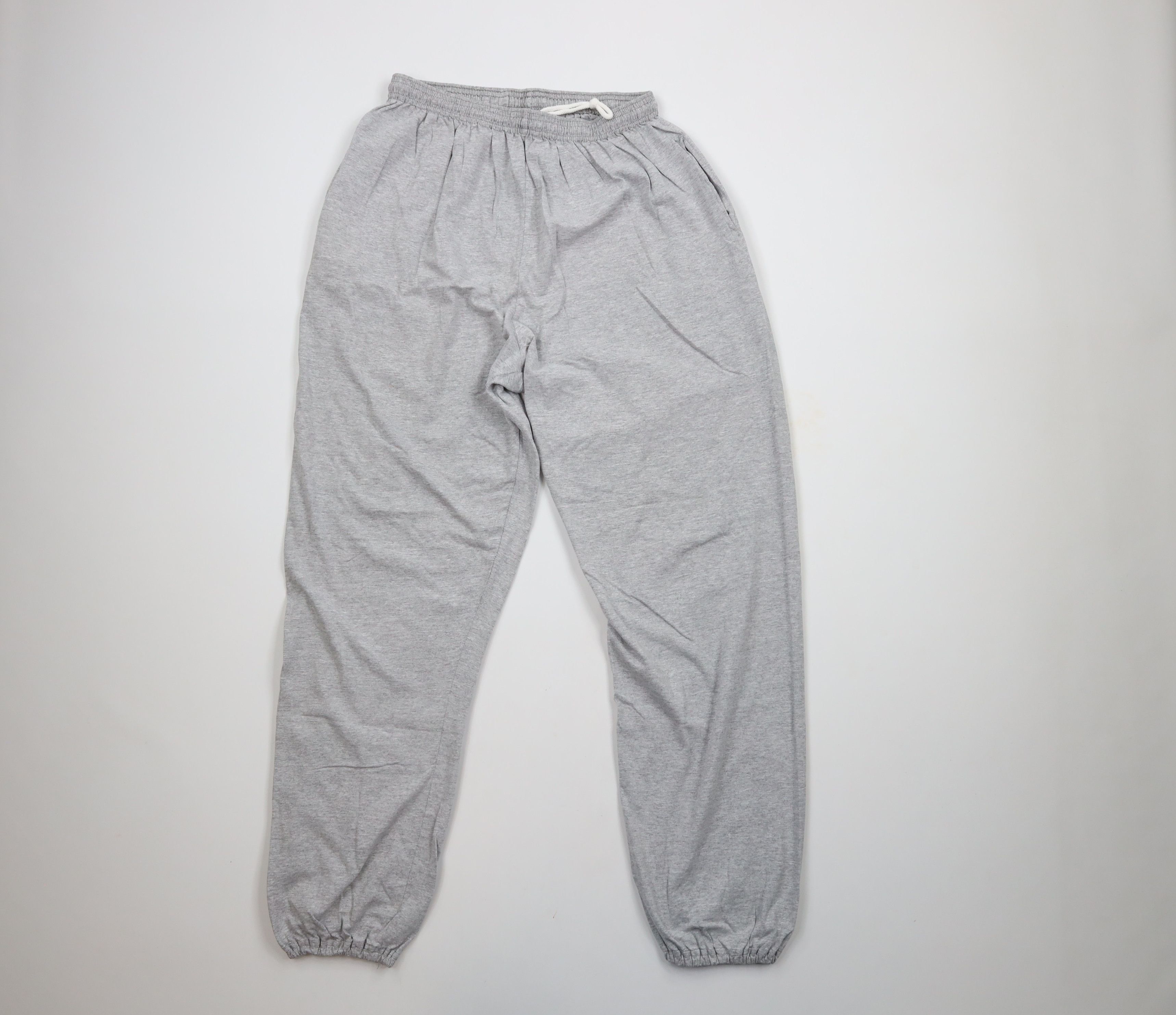 Russell Athletic × Vintage Vintage 90s Russell Athletic Blank Lightweight Joggers USA Size US 36 / EU 52 - 1 Thumbnail