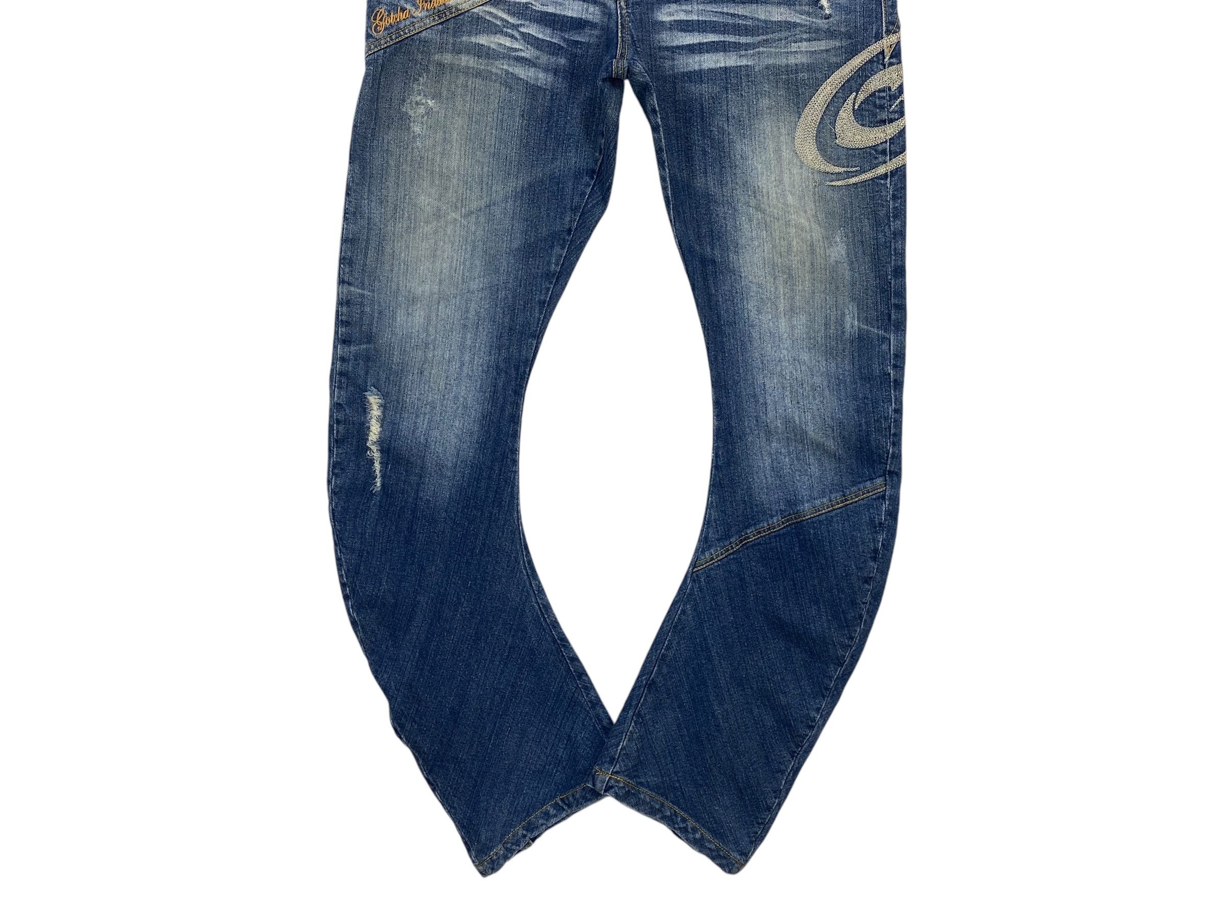 Japanese Brand Gotcha J-Shape Skateboard Surf Jeans Size US 32 / EU 48 - 3 Thumbnail