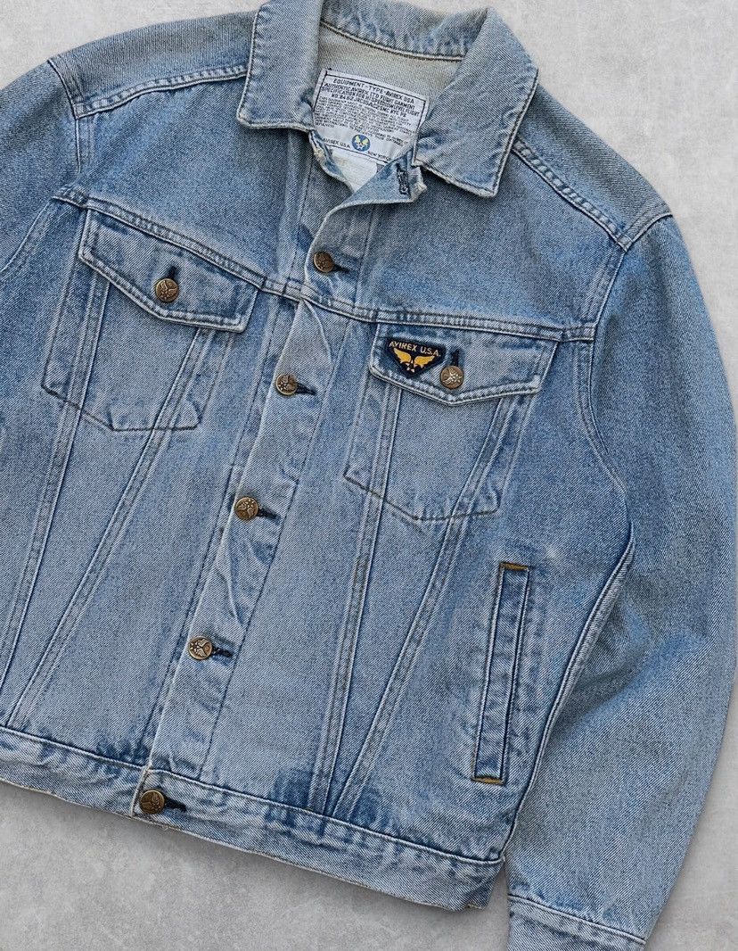 Avirex Vintage avirex USA denim trucker jacket Size US S / EU 44-46 / 1 - 2 Thumbnail
