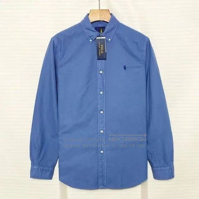 Polo Ralph Lauren Polo Ralph Lauren Men's Solid Pony Embroidery Shirt. Size US M / EU 48-50 / 2 - 1 Thumbnail