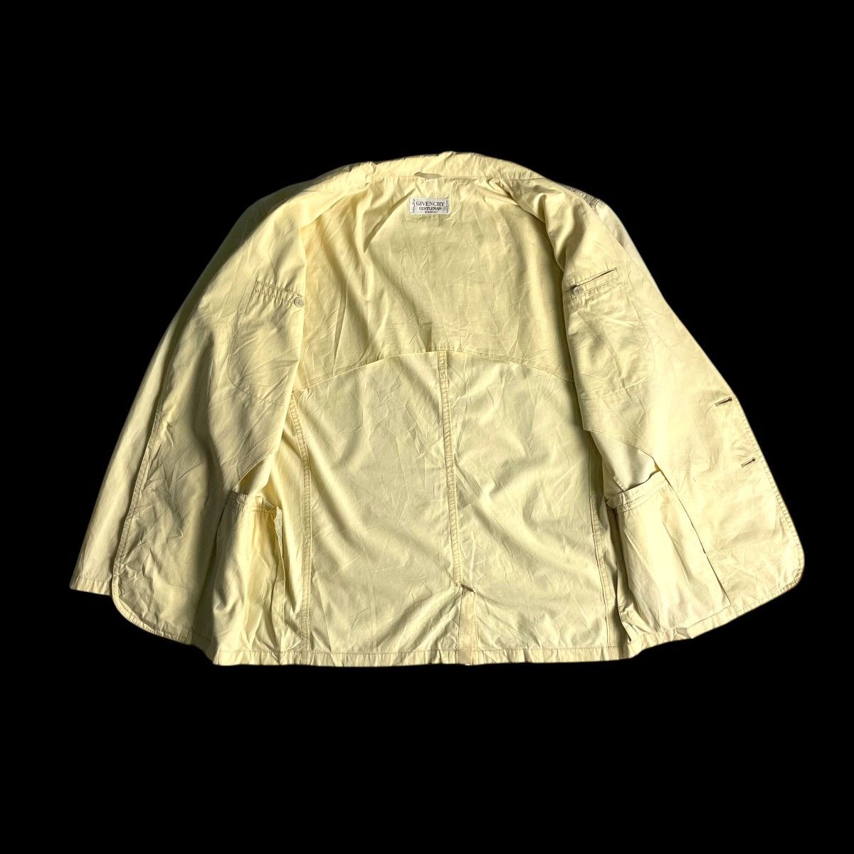 Givenchy VINTAGE GIVENCHY GENTLEMAN PARIS BLAZER JACKET Size US L / EU 52-54 / 3 - 3 Thumbnail