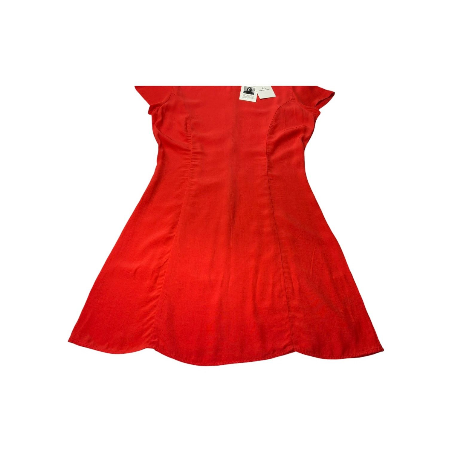 Other NWT Something Navy Tangerine Dress Small Short Sleeve Mini Size S / US 4 / IT 40 - 7 Thumbnail