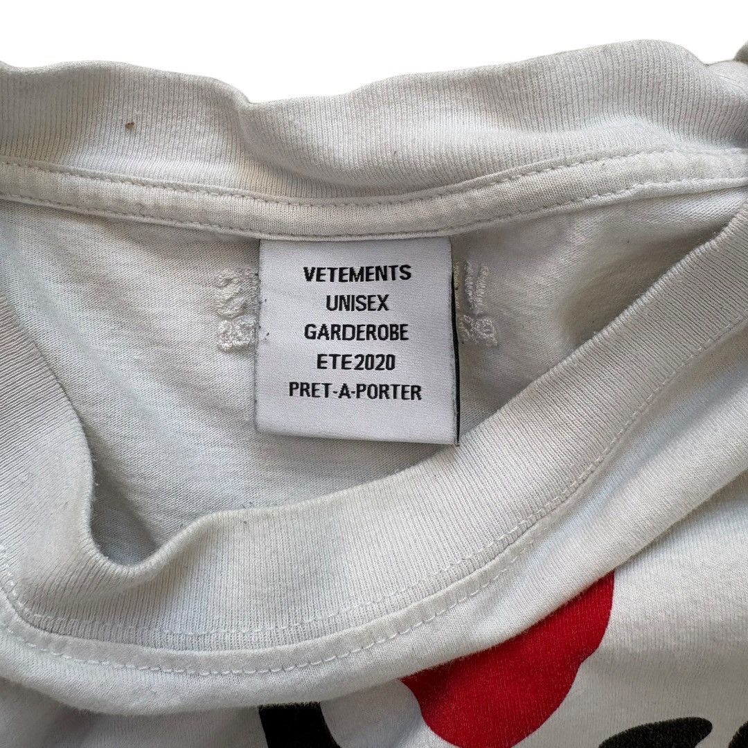 Vetements Vetements Spring 2020 ‘I Heart Paris Hilton’ T-Shirt Size US XL / EU 56 / 4 - 3 Thumbnail