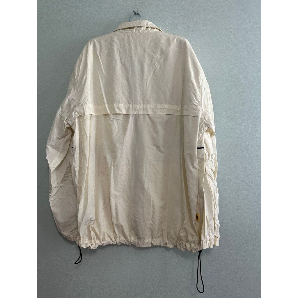 Tommy Hilfiger Vintage Y2K Tommy Hilfiger white cream windbreaker jacket Size US XL / EU 56 / 4 - 3 Thumbnail