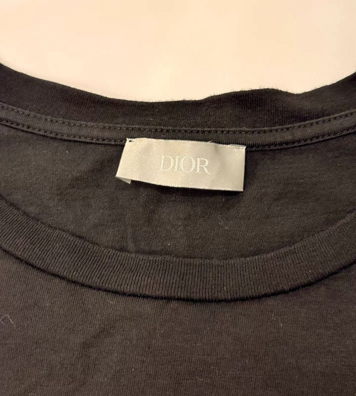 Dior Dior Black Logo Short Sleeve TShirt-2506 Size US L / EU 52-54 / 3 - 2 Thumbnail
