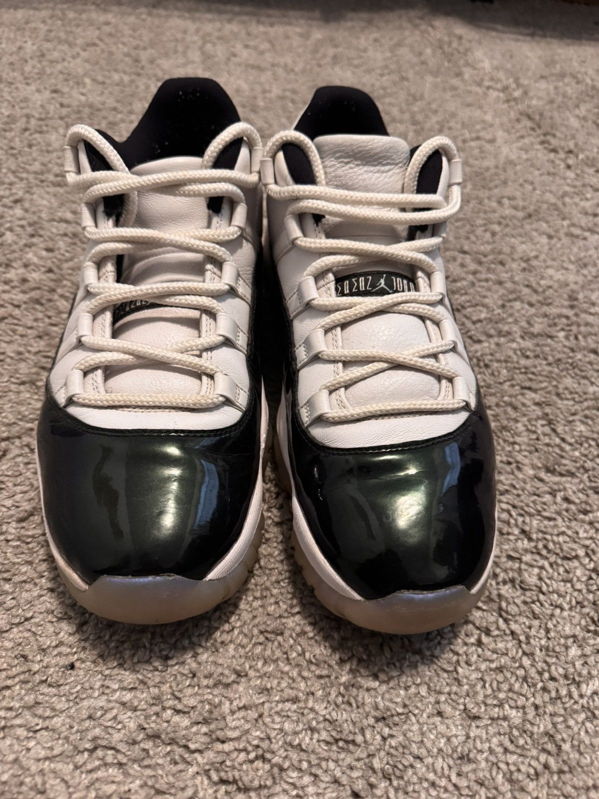 Jordan Brand Jordan 11 Retro Low Emerald Size US 11.5 / EU 44-45 - 8 Thumbnail