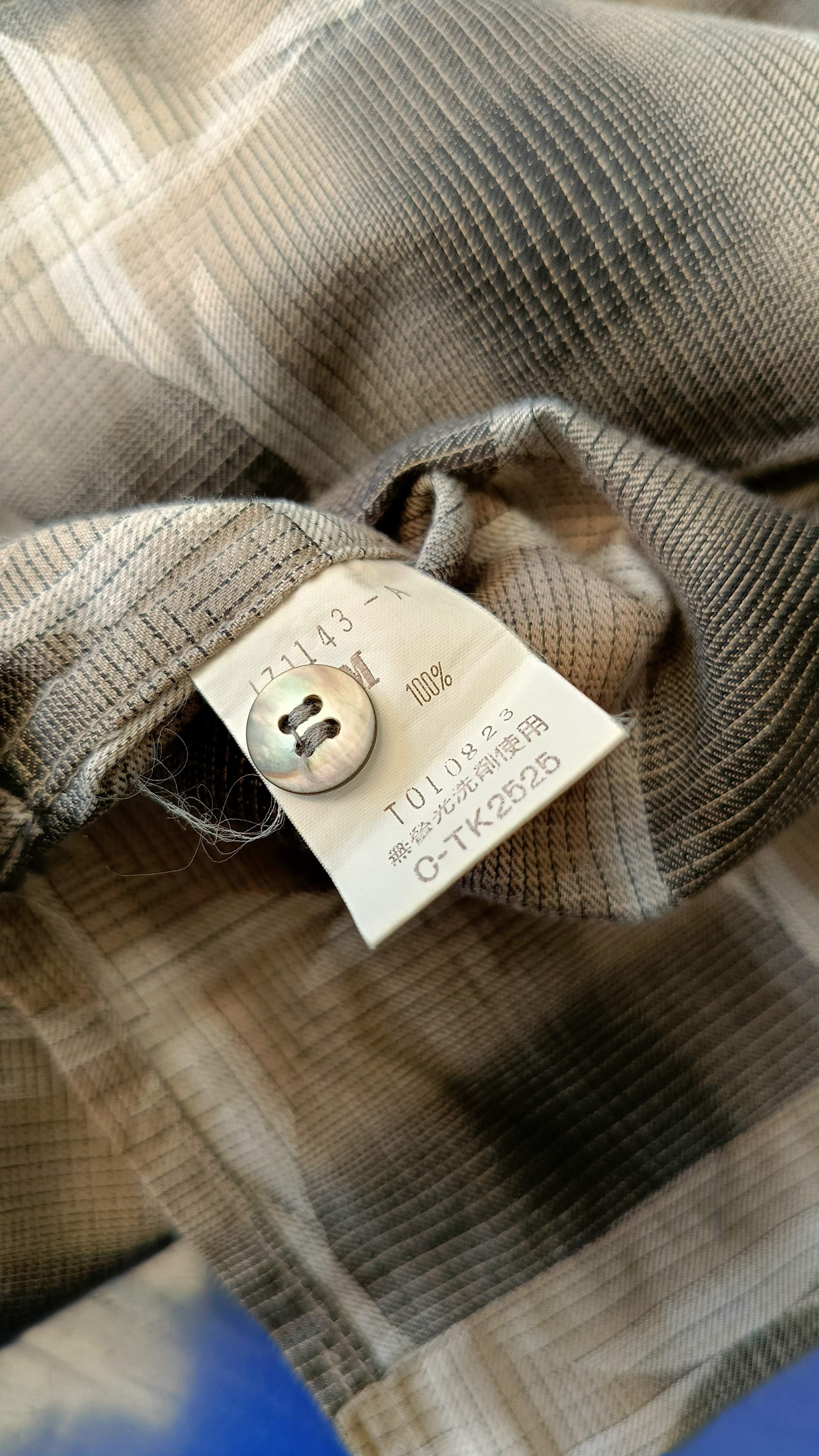 Issey Miyake Issey Miyake IM studio Japan geometric mandarin shirt VTG Size US M / EU 48-50 / 2 - 21 Thumbnail