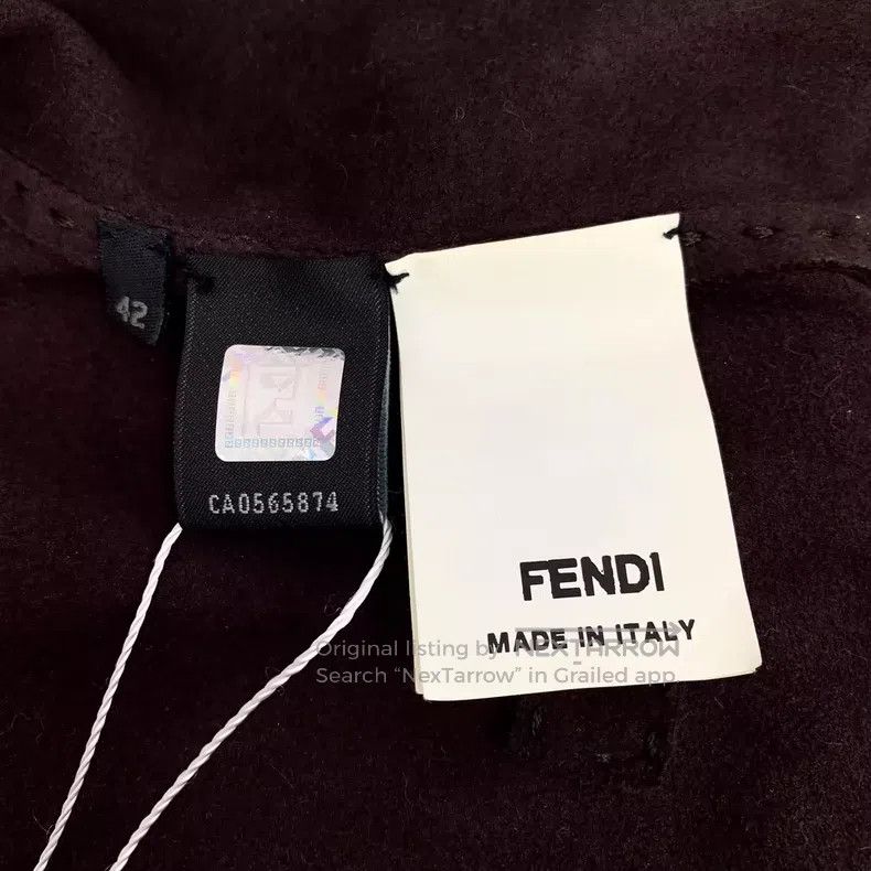 Fendi Fendi Black zipper leather jacket Size XS / US 0-2 / IT 36-38 - 6 Thumbnail