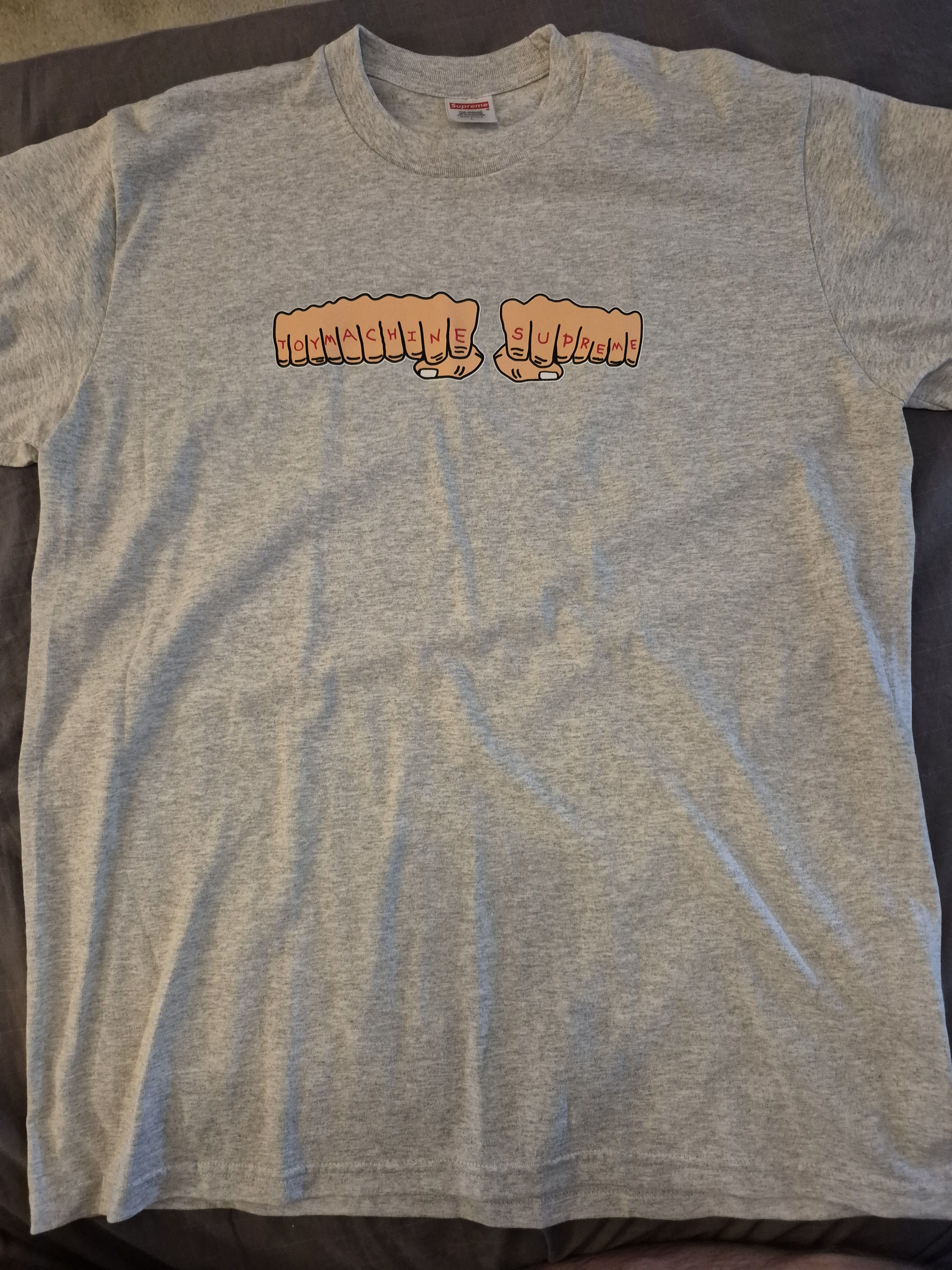 Supreme Supreme "ToyMachine Supreme" Knuckles Tee Size Large Size US L / EU 52-54 / 3 - 1 Thumbnail