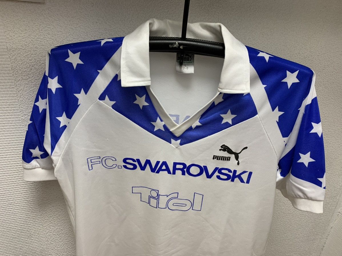 Puma Fc Swarovski Tirol vintage Puma soccer jersey 1991-92 L Size US L / EU 52-54 / 3 - 2 Thumbnail