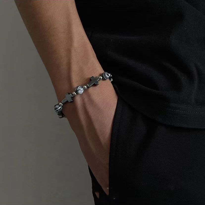Jewelry Hip-hop Bracelet Y2K Punk Chain Gotch Bracelets Chains Size ONE SIZE - 1 Thumbnail