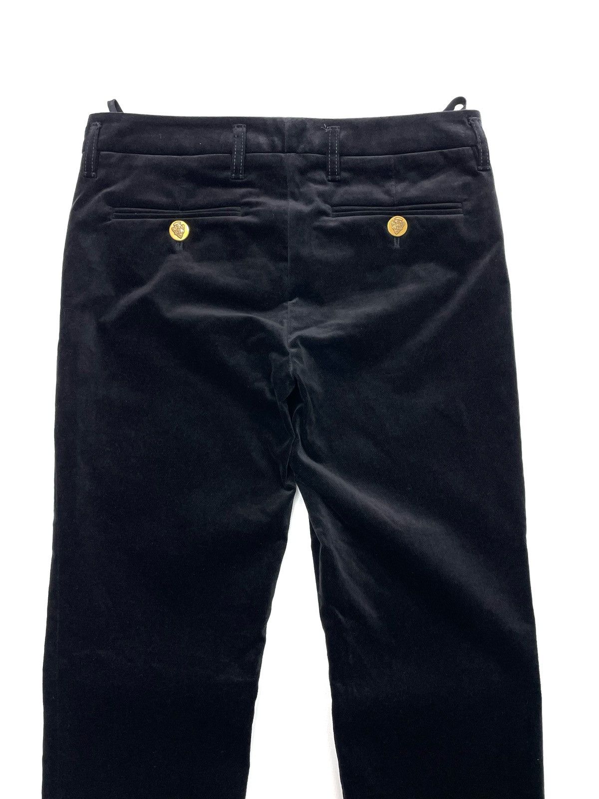 Gucci GUCCI Archive F/W 2008 Velvet Stirrup Pants – Size IT 38 Size 26" / US 2 / IT 38 - 9 Thumbnail