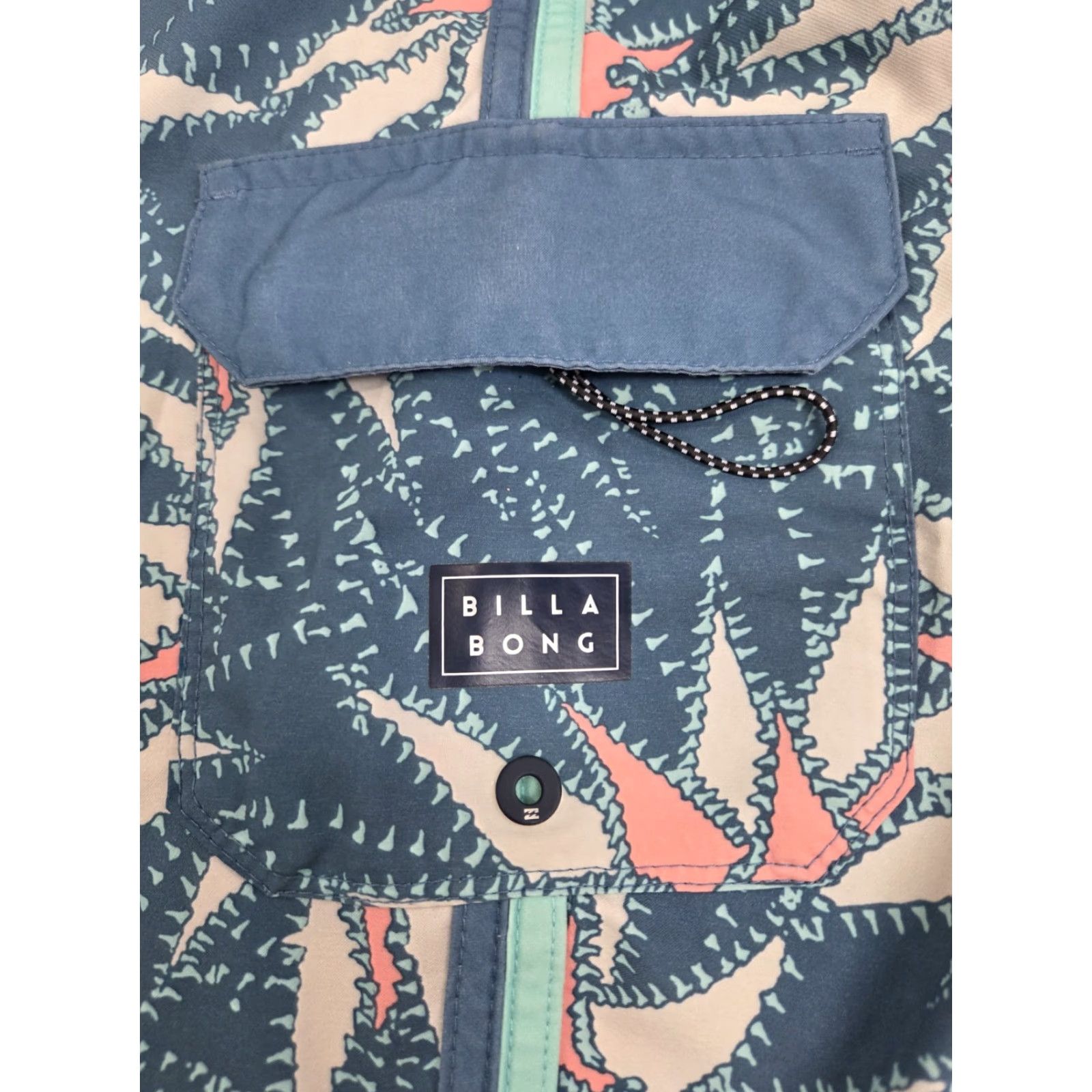 Billabong BILLABONG Mens Airlite Boardshorts Multicolored Drawstring Side Pocket 32 Floral Beach Surfing Men Size ONE SIZE - 4 Thumbnail